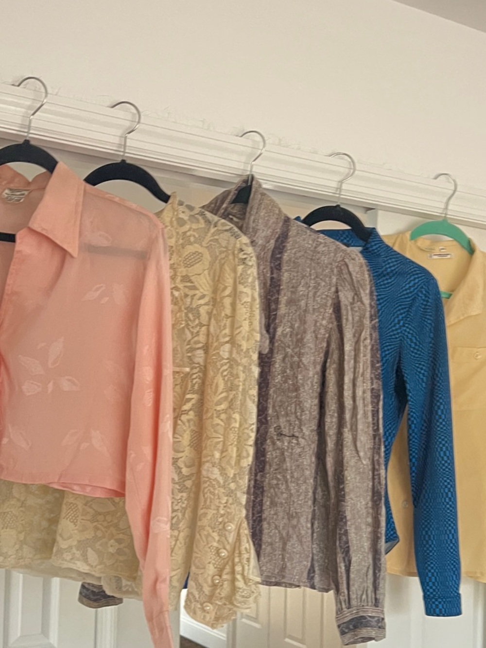 5 VTG designer blouse bundle- Valentino, YSL, Givenchy,D&G, Y2K 70s-90s Silk S M